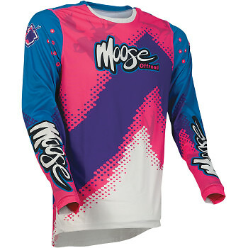 NEW 2021 MOOSE RACING AQROID MOTORCYCLE MX JERSEY ALL COLORS & SIZES 80'S ATV - Bild 3 von 7