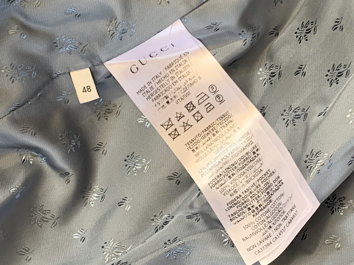 GUCCI CLASSIC KIMONO GG MONOGRAM KIMONO COAT JACKET MEN GUCCI CLASSIC KIMONO GG MONOGRAM KIMONO COAT JACKET MEN
