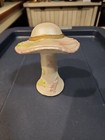 Whimsical cream painted Ceramic Mushroom bedroom dresser shroom Pottery wedding