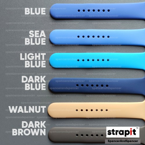 FOR APPLE WATCH STRAP SPORT SILICONE BAND iWATCH SERIES 7 6 SE 5 4 3 38 40 42 44 - Picture 23 of 56