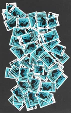 US Postage Stamps for Crafting- Scott 1438 - 50  Drug Abuse Prevent.- Dp Bl, Blk