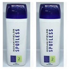 Rodan and Fields Spotless STEP 2 (x2) Acne Clearing Treatment New Sealed  Ex 25