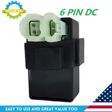 6 PIN ROUND PLUG DC PERFORMANCE IGNITION CDI BOX FOR GY6 ATV GO KART MOTORCYCLE