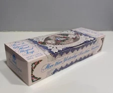 Vintage 1976 Crabtree & Evelyn Soap Set Tea Rose & Glycerine Heart Shaped