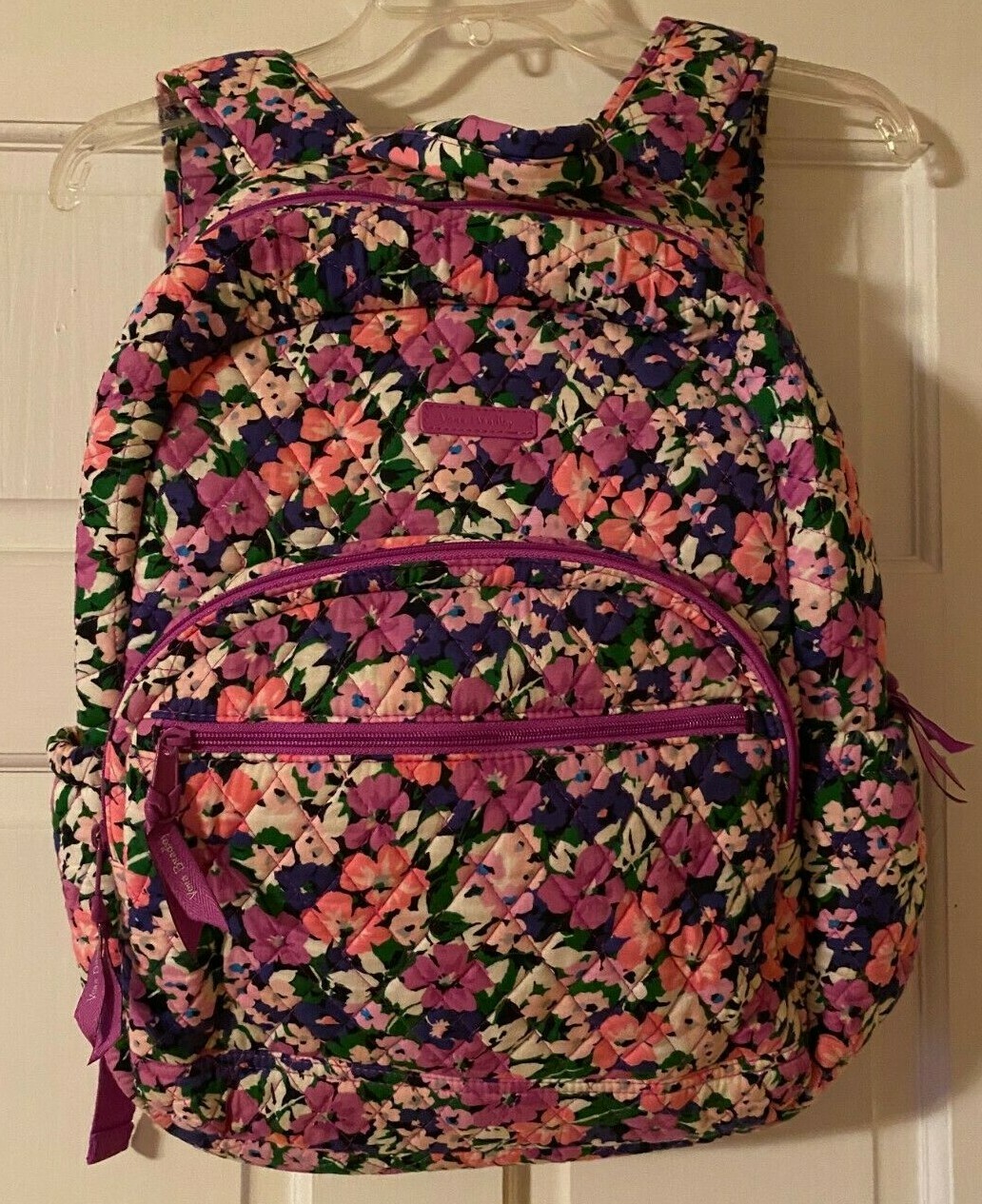 VERA BRADLEY Essential Backpack Flower Garden Pattern… Gem