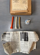 1951 Toy NASA Viking Rocket 1st Cereal Premium Post Krinkles German V-2 Missile