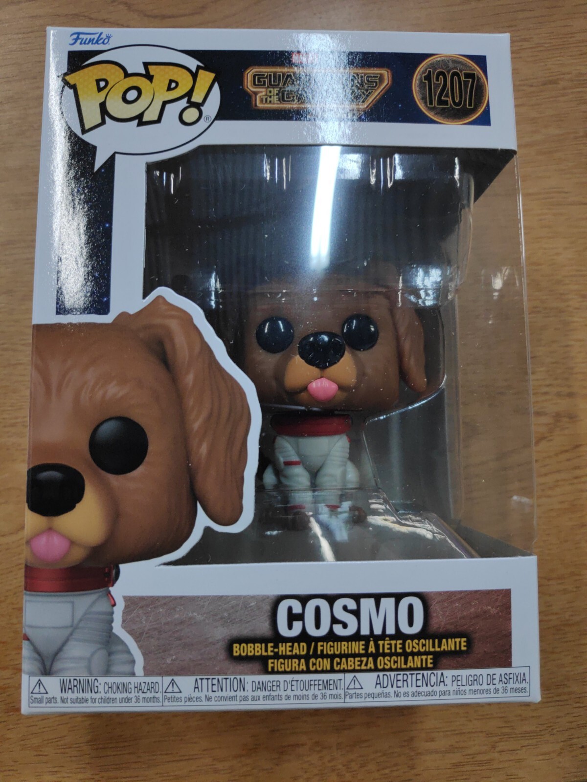 Funko Pop! Marvel Guardians of the Galaxy Vol. 3 - Cosmo Vinyl Figure ...
