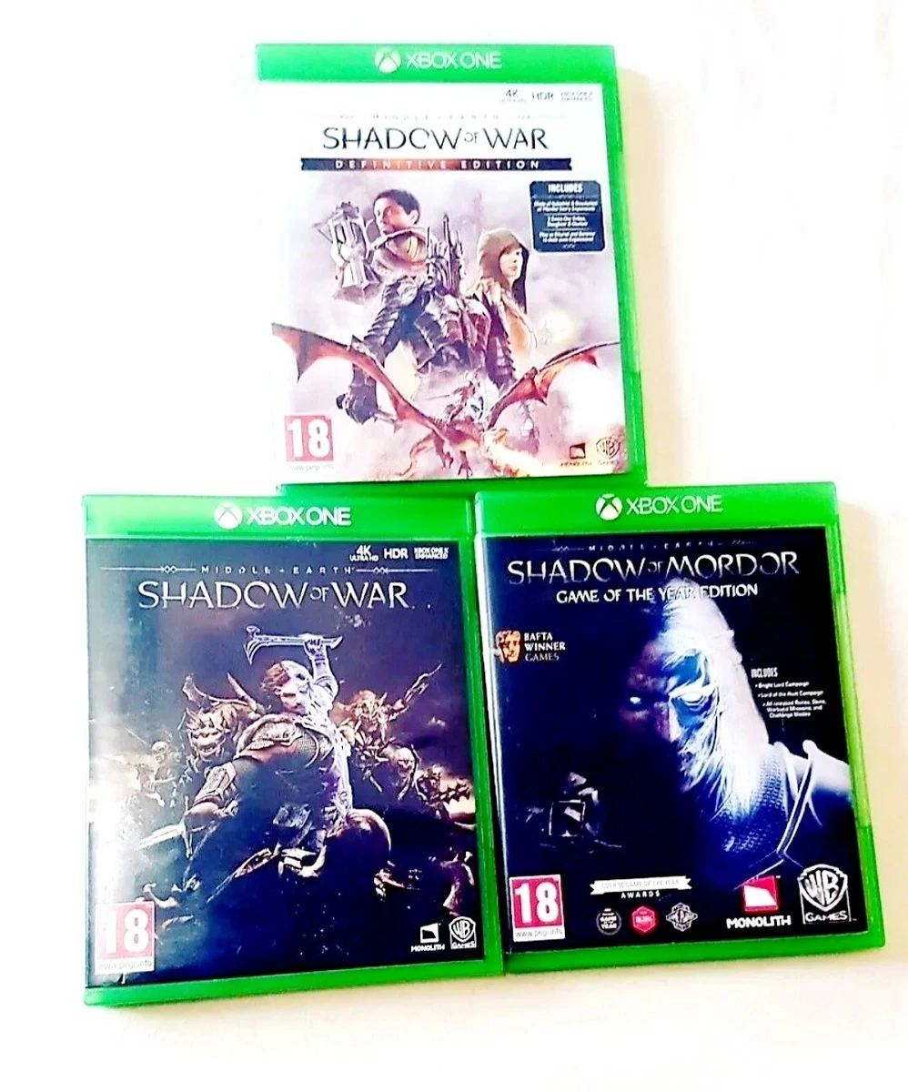 Lord of the rings xbox one deals