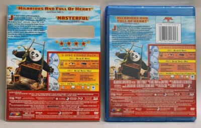 Kung Fu Panda 2 3D + Blu-Ray + DVD + Digital Copy with