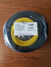 PPC 606212-PPC Phone Kit Coax/CAT 5E/Phone Jumper 2-Way Splitter