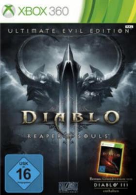 Xbox 360 Diablo 3 + III Reaper of Souls Ultimate Evil Edition  