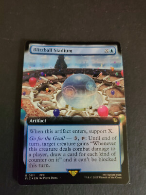 x1 Blitzball Stadium - (Foil Extended Art) - #111 MTG Final Fantasy NM