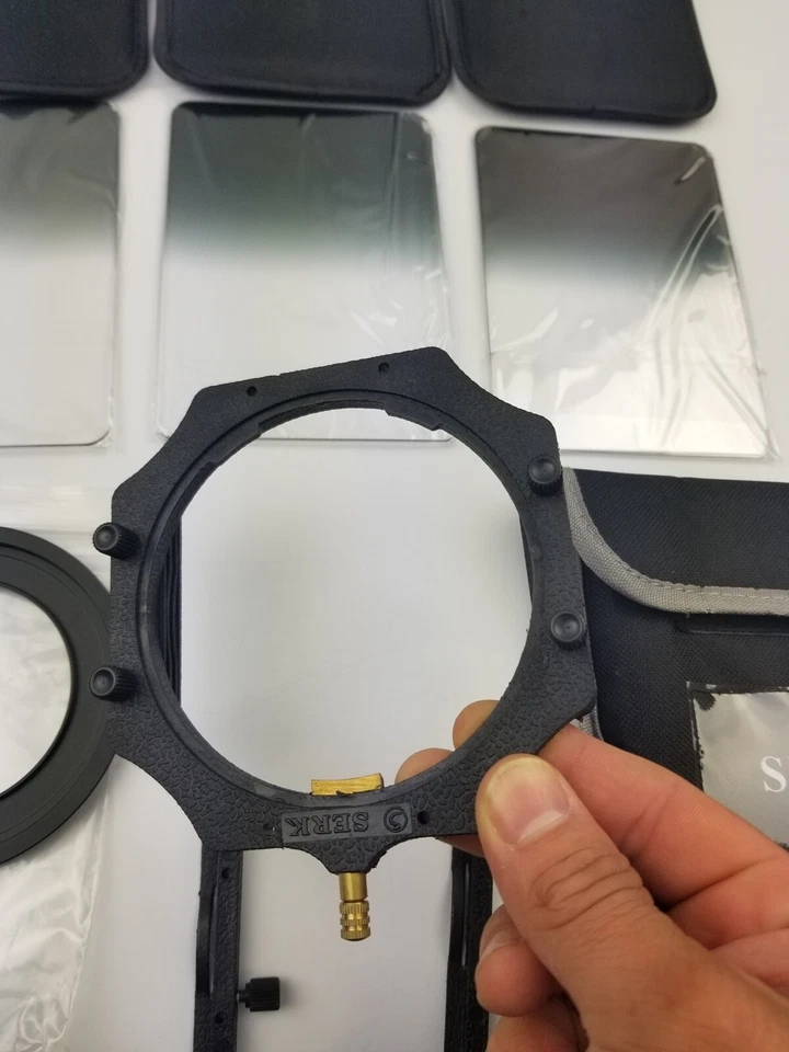 Serk 67-72mm and 77-82mm Filter Ring Adapter Plus Holder for Z with 3 Glass Bund - Image 3 of 4