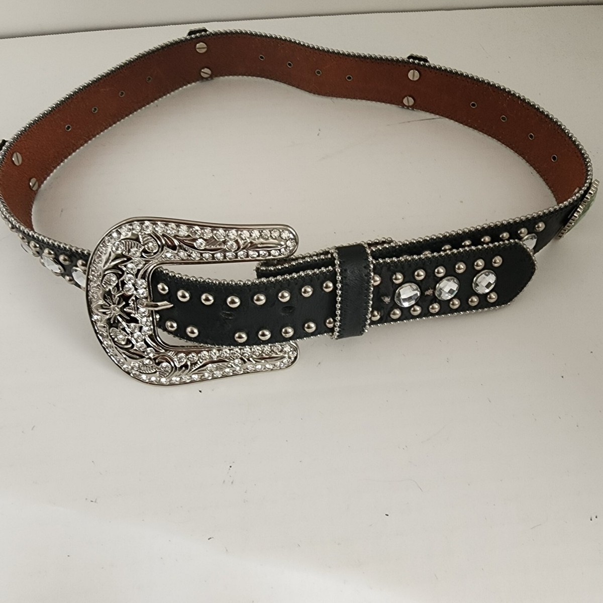 Blazin’ Grace Cross & Rhinestone Western Belt Blazin Roxx Cross Belts for Women | Mercari main image 2