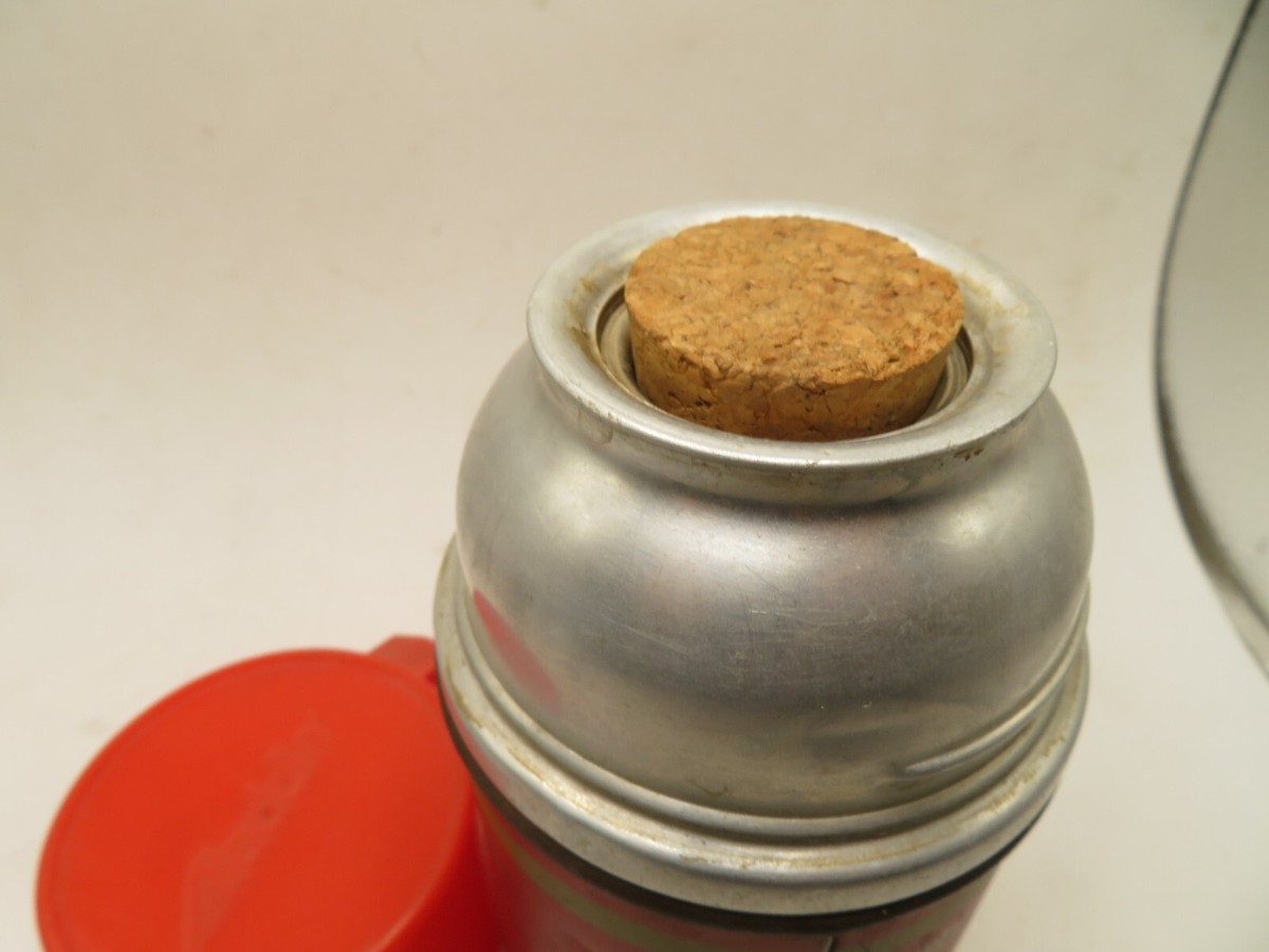 新しい Vintage Aladdin Thermos Metal Vacuum Bottle Economy No.3 No 0.5リットル未満