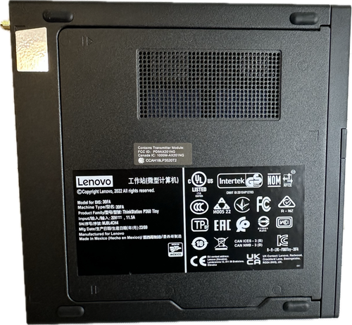 Lenovo ThinkStation P360 Tiny Workstation 30FA001EUS 1 x Intel Core i7 Open Box - Picture 2 of 18