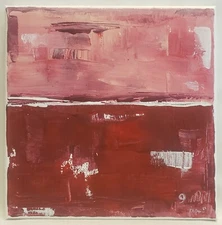 No.639 Original Abstract Modern Minimal Contemporary Painting By K.A.Davis 