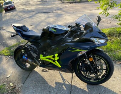 Kawasaki zx6r NINJA 2019 2023 crash cage engine guard crash bars