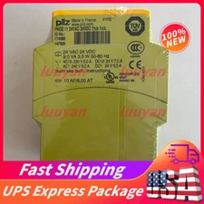 New Sealed pilz 774080 Safety Module PNOZ 11 24VAC 24VDC 7n/o 1n/c Free Shipping