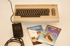 Commodore 64 in Original Box with Power Supply Works - See Video