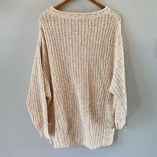 Free People Neon Lights Oversized Sweater NWT XS - Picture 9 of 12