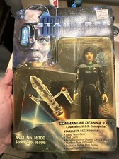 Playmates Toys Star Trek First Contact Commander Deanna Troi Action Figure