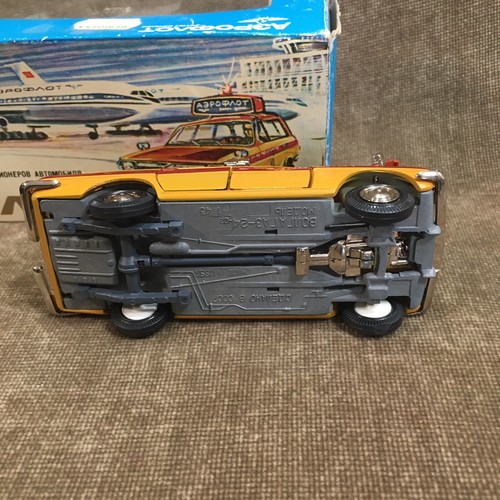 Wolga Kombi Spielzeugauto Russland GAZ 24-02 Aeroflot 1:43 UdSSR UdSSR Tantal - Bild 8 von 13
