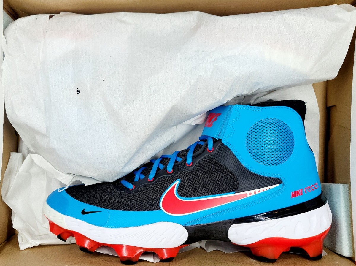 Nike Alpha Huarache Elite 3 Mid MCS Baseball Cleats Sz 14 M Nike Alpha Huarache Elite 3 Mid MCS Baseball Cleats Sz 14 M