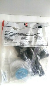 Details About Keeney Roller Ball Plastic Bath Tub Drain 64bk