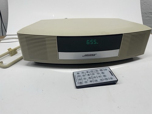 Bose Wave Radio III (No CD Player) Remote White Excellent Condition Radio AM FM