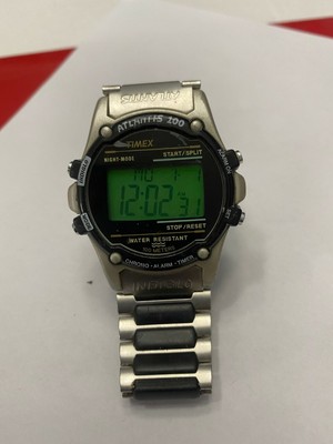 TIMEX ATLANTIS-100 Vintage Digital LCD Men's WATCH 100M | eBay