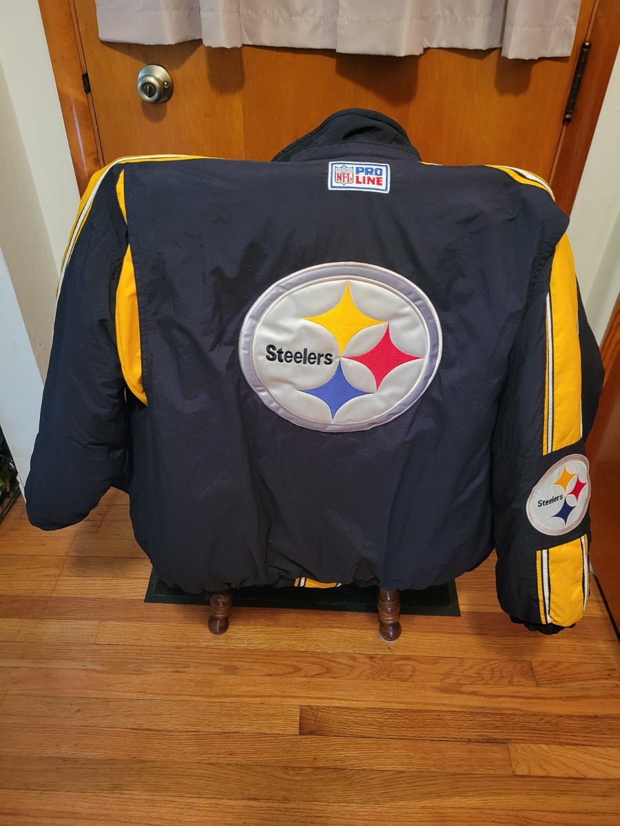 Pittsburgh Steelers NFL PRO LINE ジャケット Starter Pro Line NFL Pittsburgh Steelers Puffer Jacket in