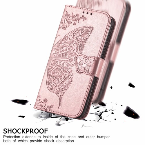 Butterfly Leather Case Wallet Flip Cover For Oneplus Nord 2 3 2T CE 5G N200 N300 - Picture 5 of 19