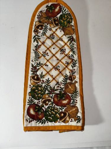 Vintage Orange Mushroom Kitchen appliance cover