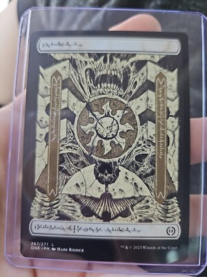 MTG Plains #267 Full Art Phyrexia All Will Be One 2023 Magic Card