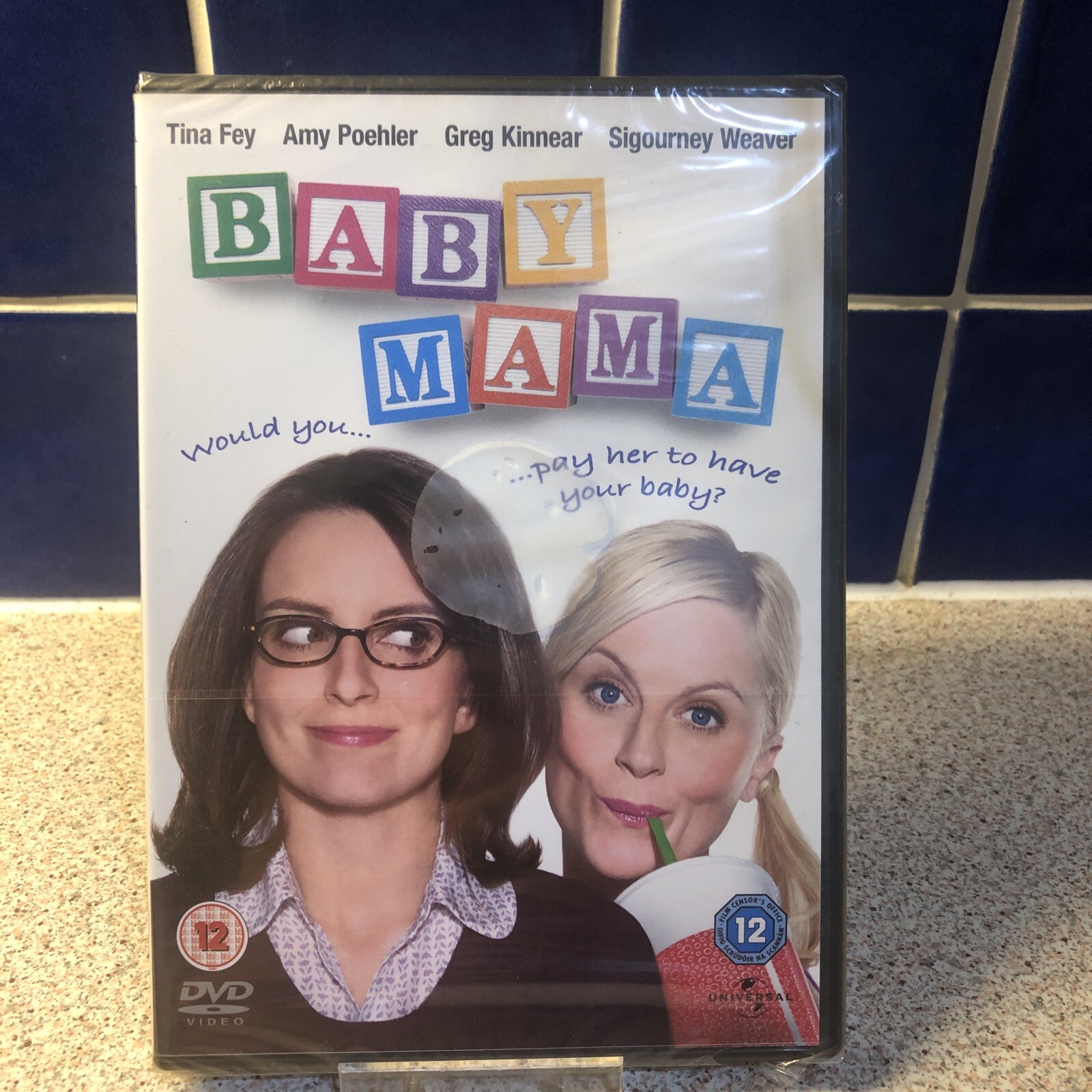 Baby Mama DVD 2008 Amy Poehler Tina Fey Greg Kinnear Sigourney Weaver