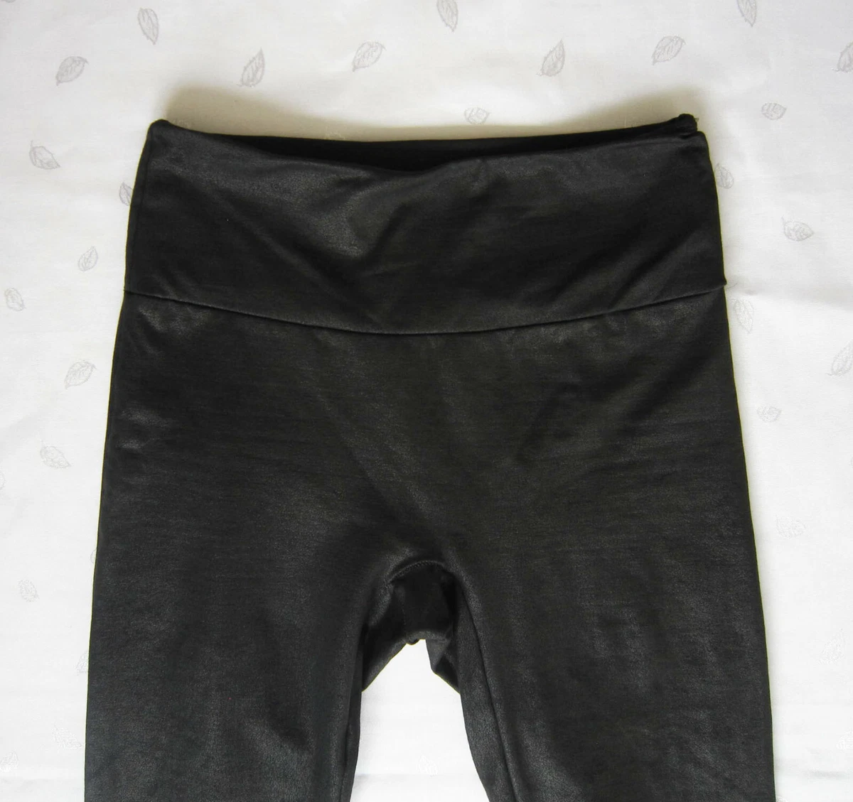 Calzedonia Leather Effect Total Shaper Leggings Size S / Small