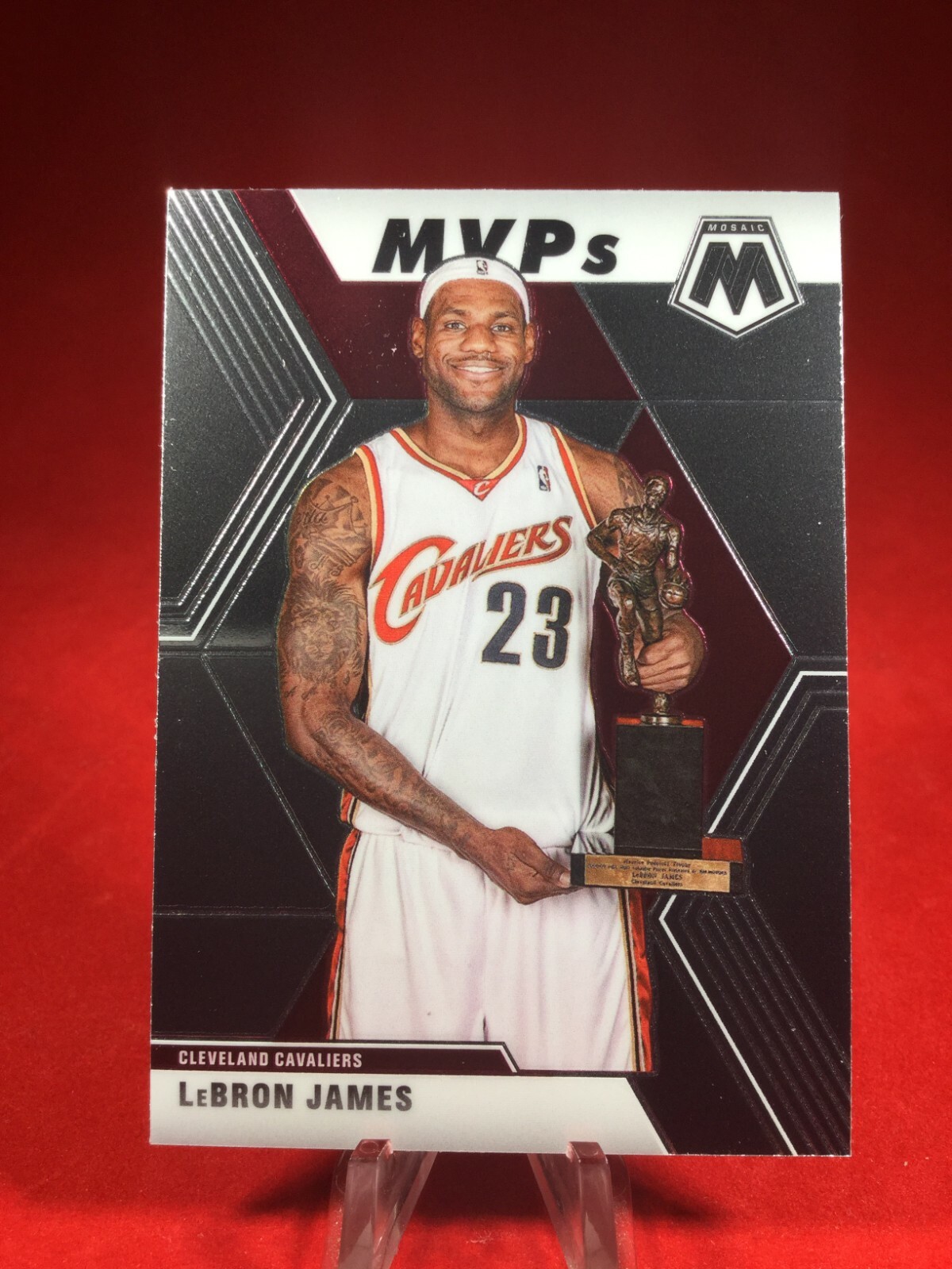 2018/19 Panini Mosaic MVP #298 LeBron James Cavaliers