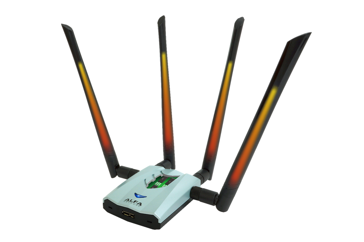 ALFA AWUS1900 1900Mbps 802.11ac Dual Band Long-Range WiFi USB 3.0