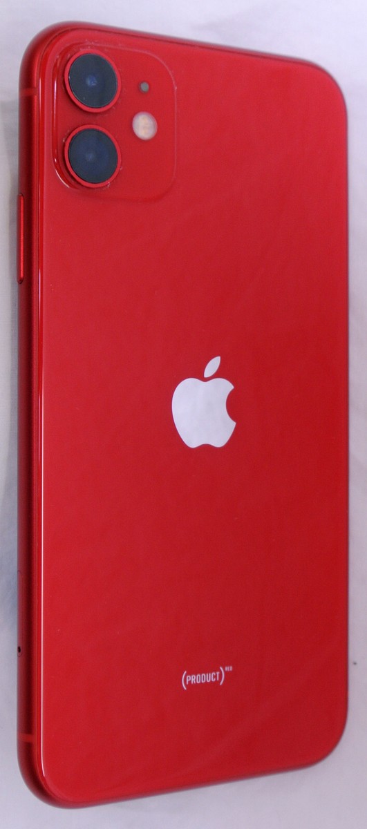 Apple iPhone 11 128GB Red Unlocked MHCD3LL/A Working