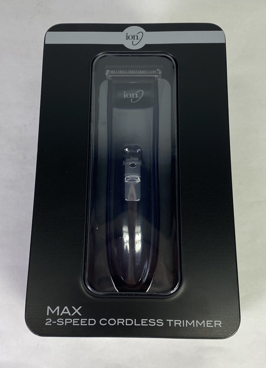 Brand New Ion Max 2-Speed Cordless Trimmer IO2902
