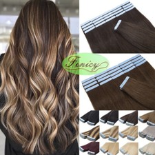 Double-Sided Adhesive Tape in Human Hair Extensions Glue in Skin Wefts Remy Hair
