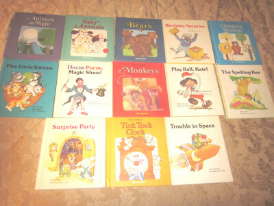VINTAGE 1980's TROLL CHILDREN BOOK NOW I KNOW FIRST READER HARDCOVER LOT 13