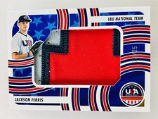 2024 Panini USA Stars & Stripes RC Jumbo Patch /25 Jackson Ferris