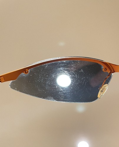 Christian Dior Vintage Dior Faster S90Y0 Sunglasses Orange Made In Austria - Picture 17 of 19