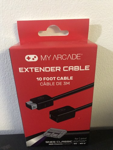 My Arcade - 10 ft. Extender Cable for NES Classic and SNES Classic Edition - Picture 2 of 4