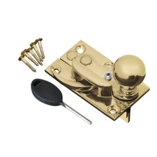 Sash Window Safety Security Hooking Sash Fastener Locking + Different Finishes