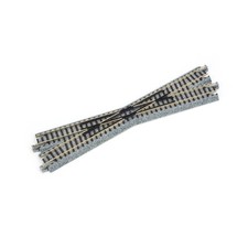 Kato USA Inc. N 186mm 7-5/16 15-Degree Left-Hand Crossing KAT20300 N Track