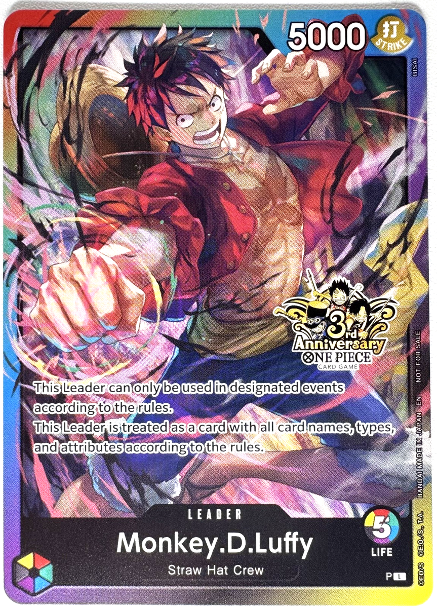Z | Monkey D Luffy  Rainbow (Non-Holo)