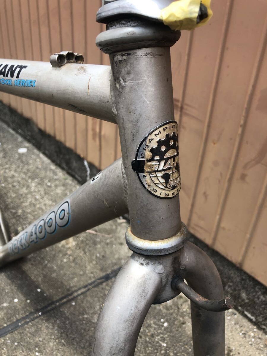 GIANT ROCK4000 サイズ45 フレーム GIANT ROCK 4000 Mountain Bike Frame Size 45cm Straight Gauge